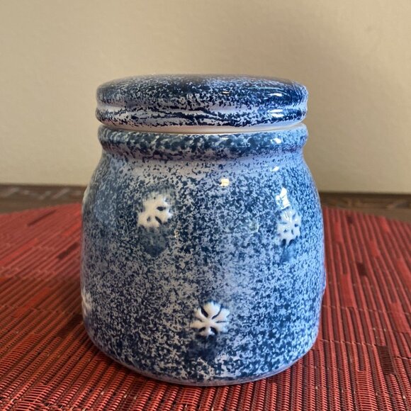 Ceramic Christmas Mini Jar w/Adorable Snowman - Picture 3 of 11